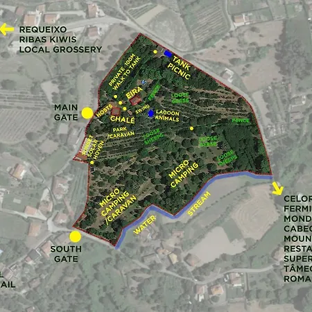 Летний дом Chale Da Quinta 