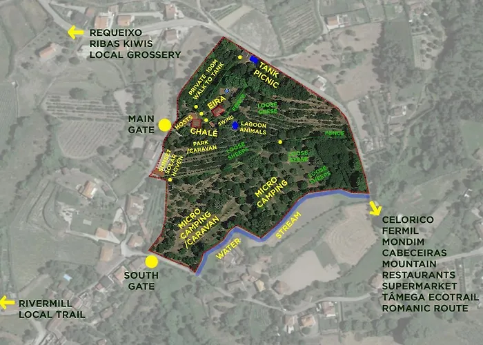 Gospodarstwo wiejskie Chale Da Quinta 